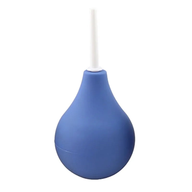 Enema Deluxe para Limpieza Anal pequeña Azul o negra