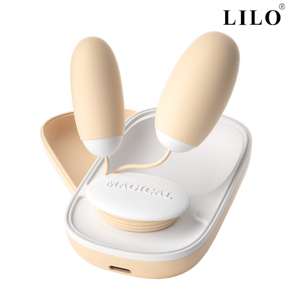 Huevos vibradores con Caja magnetica MagicBox  LL-2304-A