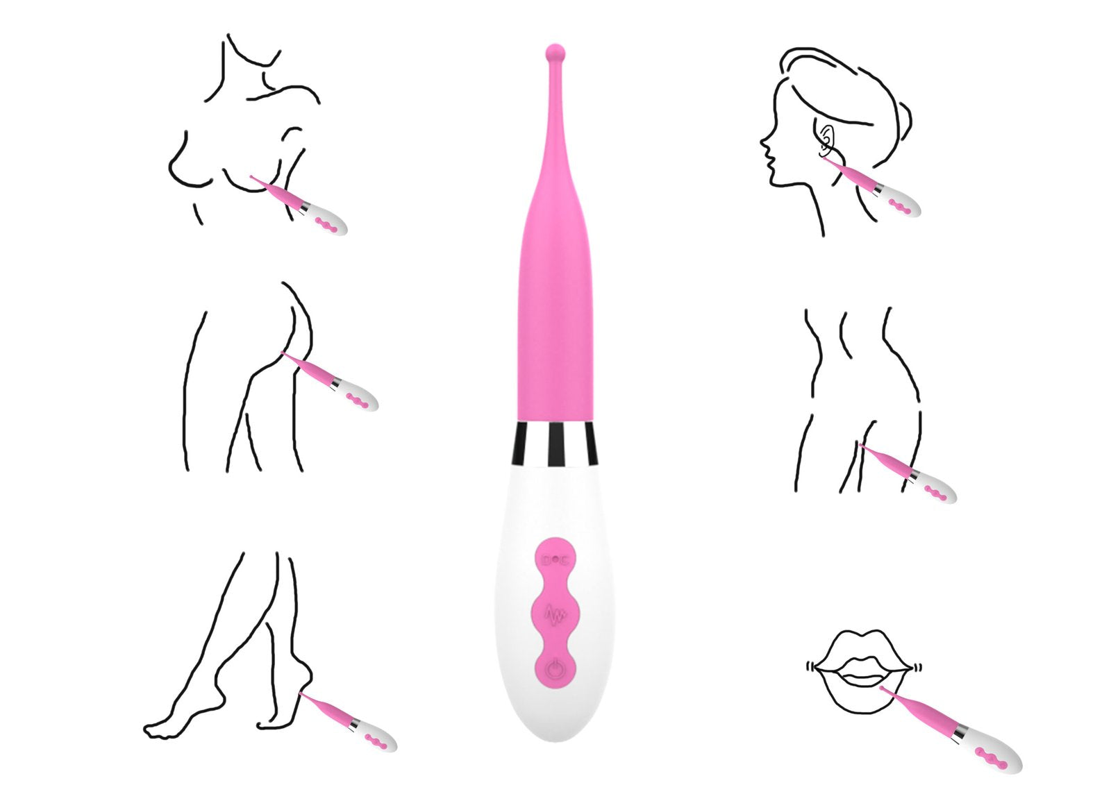 Honey Girl Vibrador Masajeador VV328 (Sin caja)