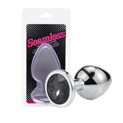Plug metálico con joya Talla L Seamless