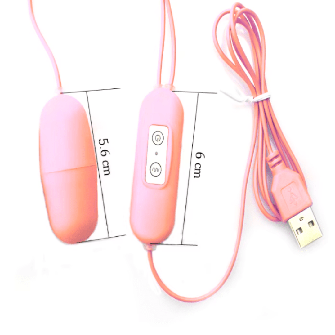Huevo vibrador USB LoveEgg Twice MF1027