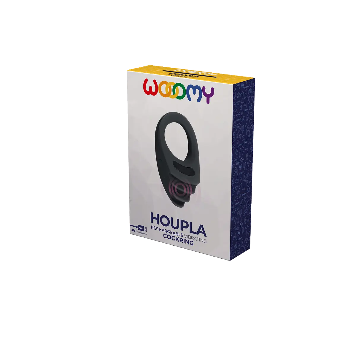 Anillo Vibrador Wooomy Houpla Recargable