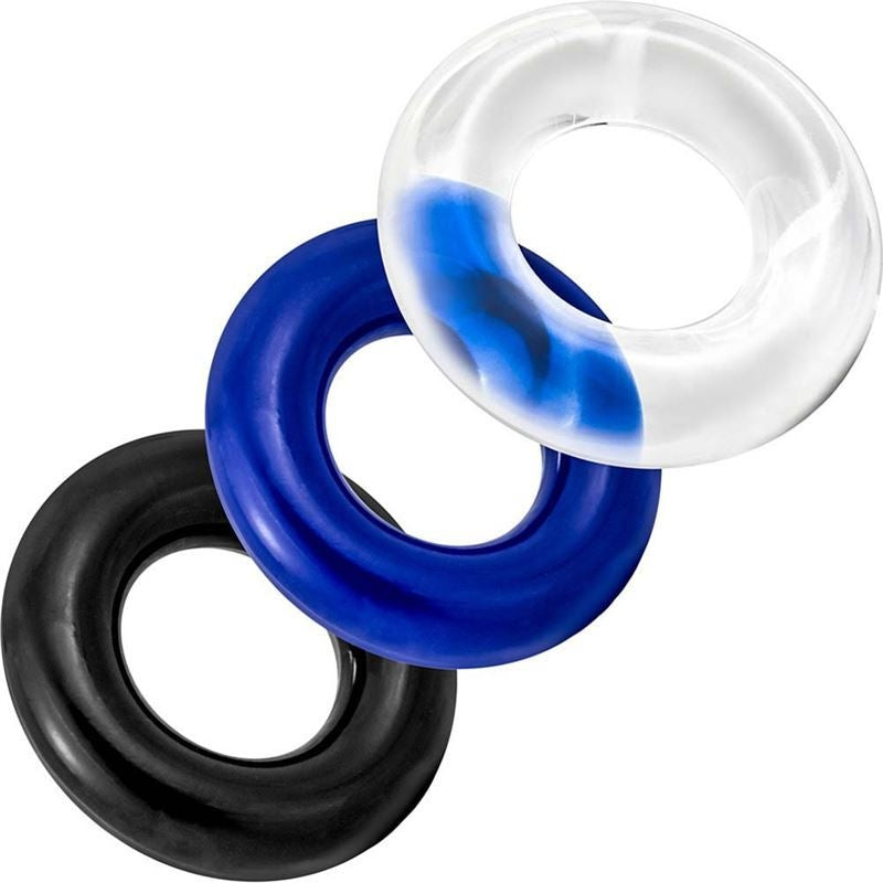 Pack de 3 anillos de silicona