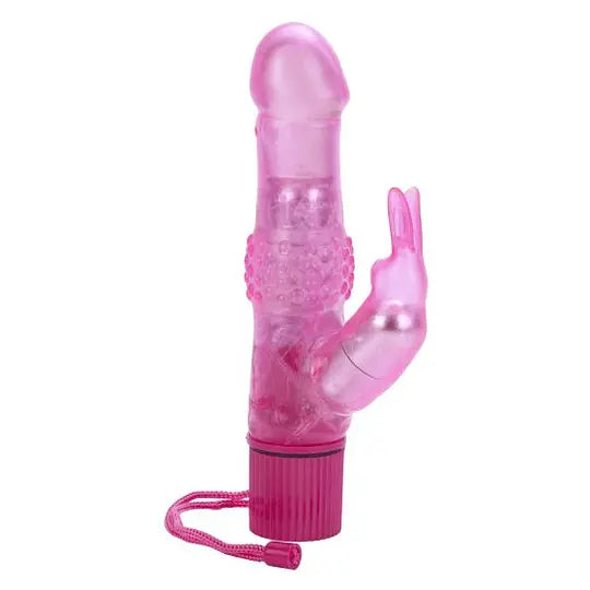 Vibrador First Time Power Bunny con doble estimulación y diseño suave