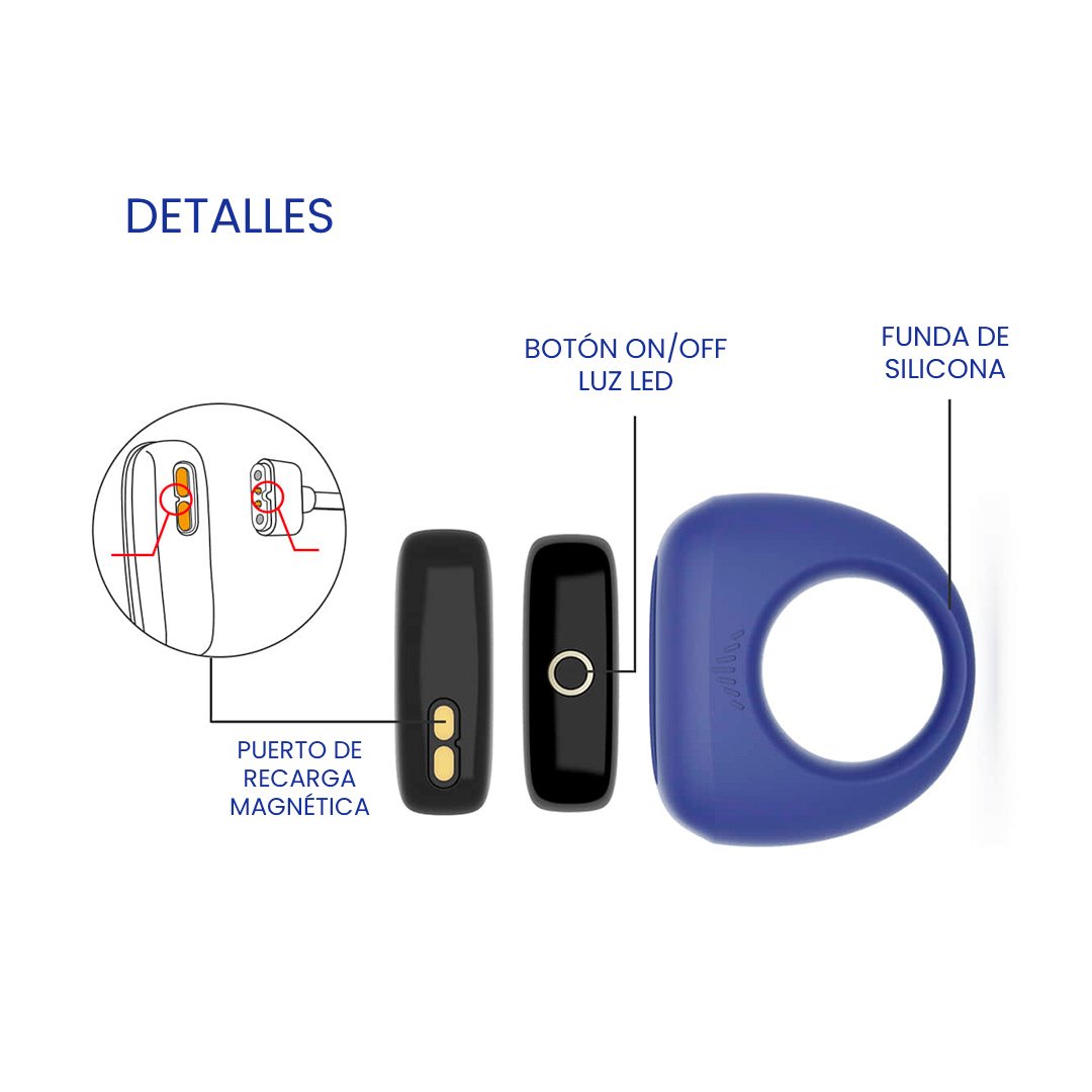 Anillo vibrador a distancia Magic Dante MagicMotion