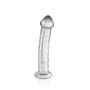 Dildo GlassRomance LOVETOY GS04 OUTLET / 5 uds - Blanco
