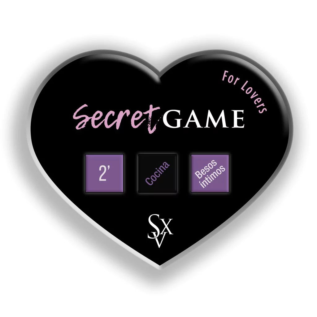 CORAZÓN Secret game: incluye tres dados de juego