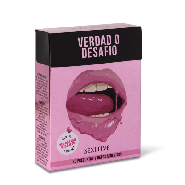 JUEGO VERDAD DESAFIO: contiene 80 cartas + 1 dado