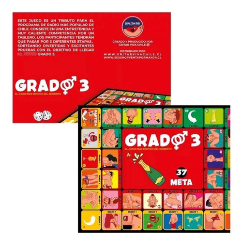 Juego erótico para parejas “Grado 3”