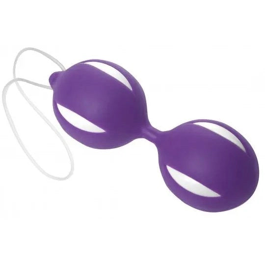 Bolas Kegel de silicona color morado
