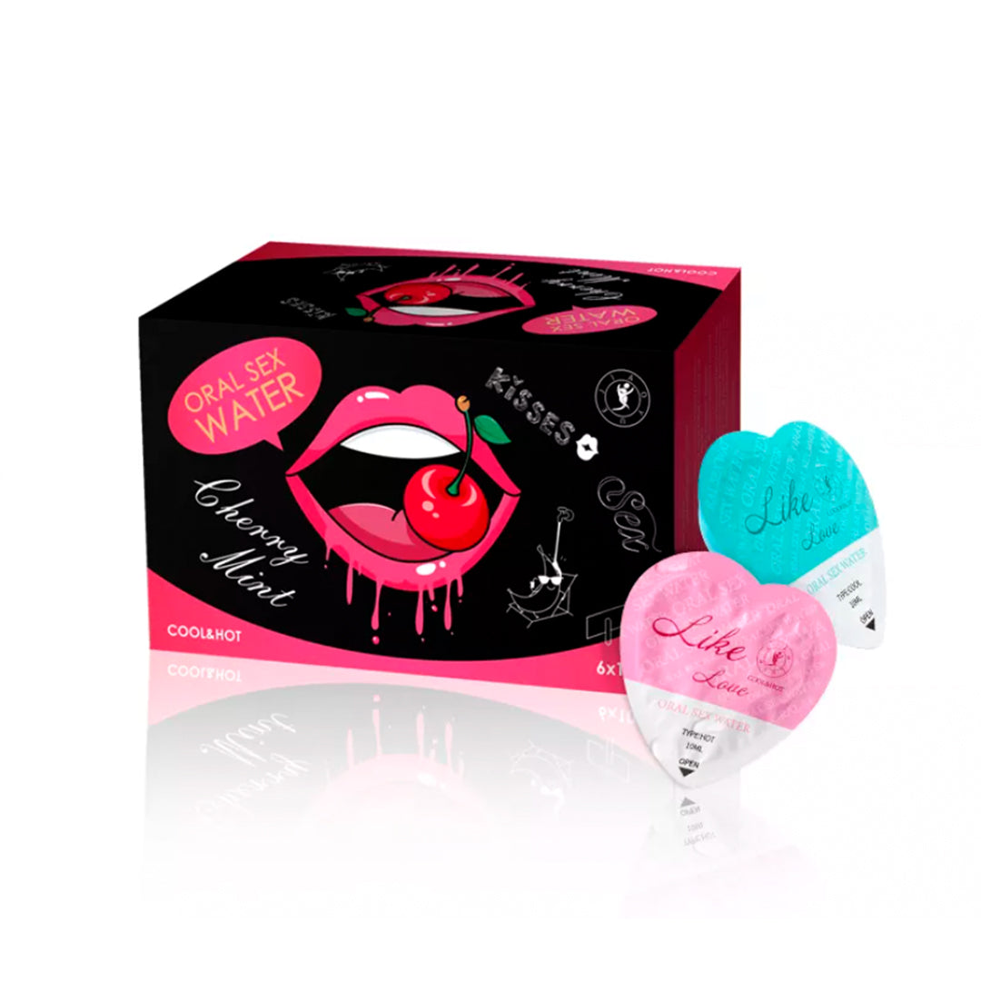 Saborizante en sachet para sexo oral HOT&COLD