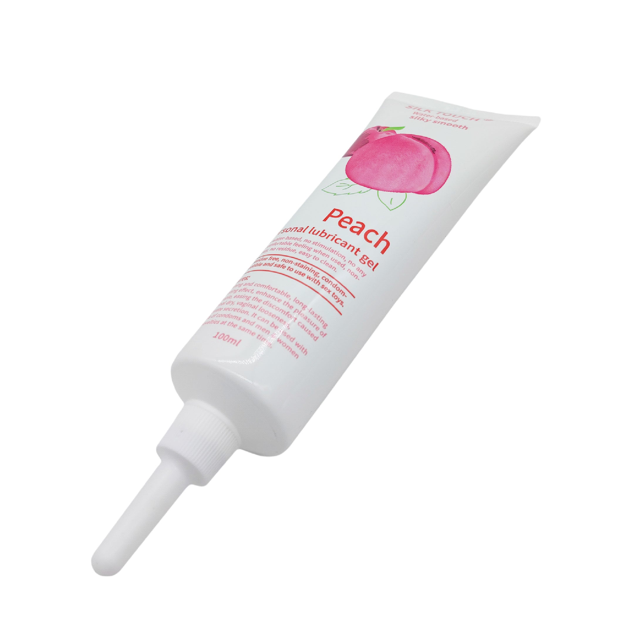 Lubricante base de agua sabor durazno 100ml