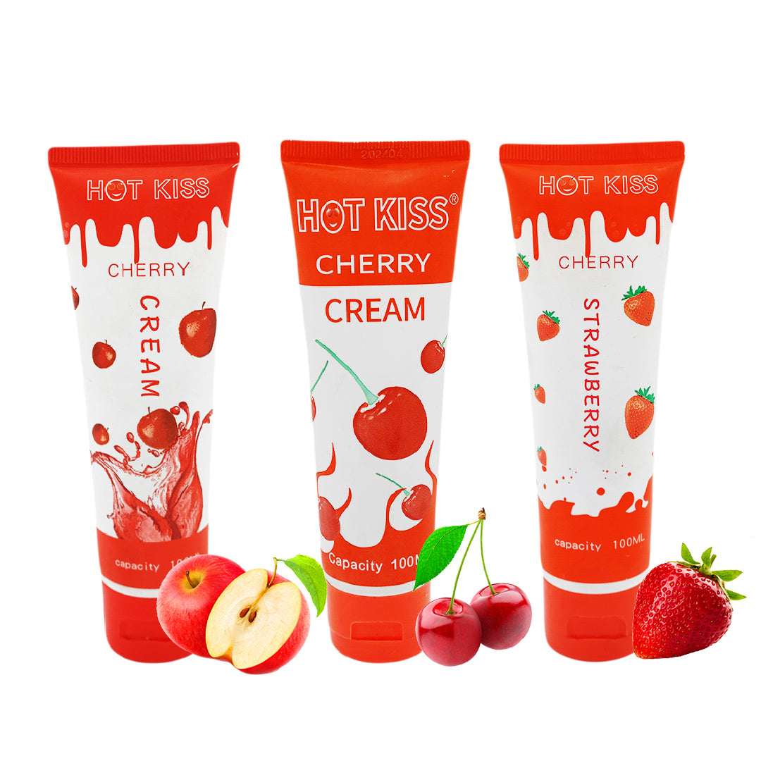 Lubricante Frutal Hot Kiss 100 ml cereza