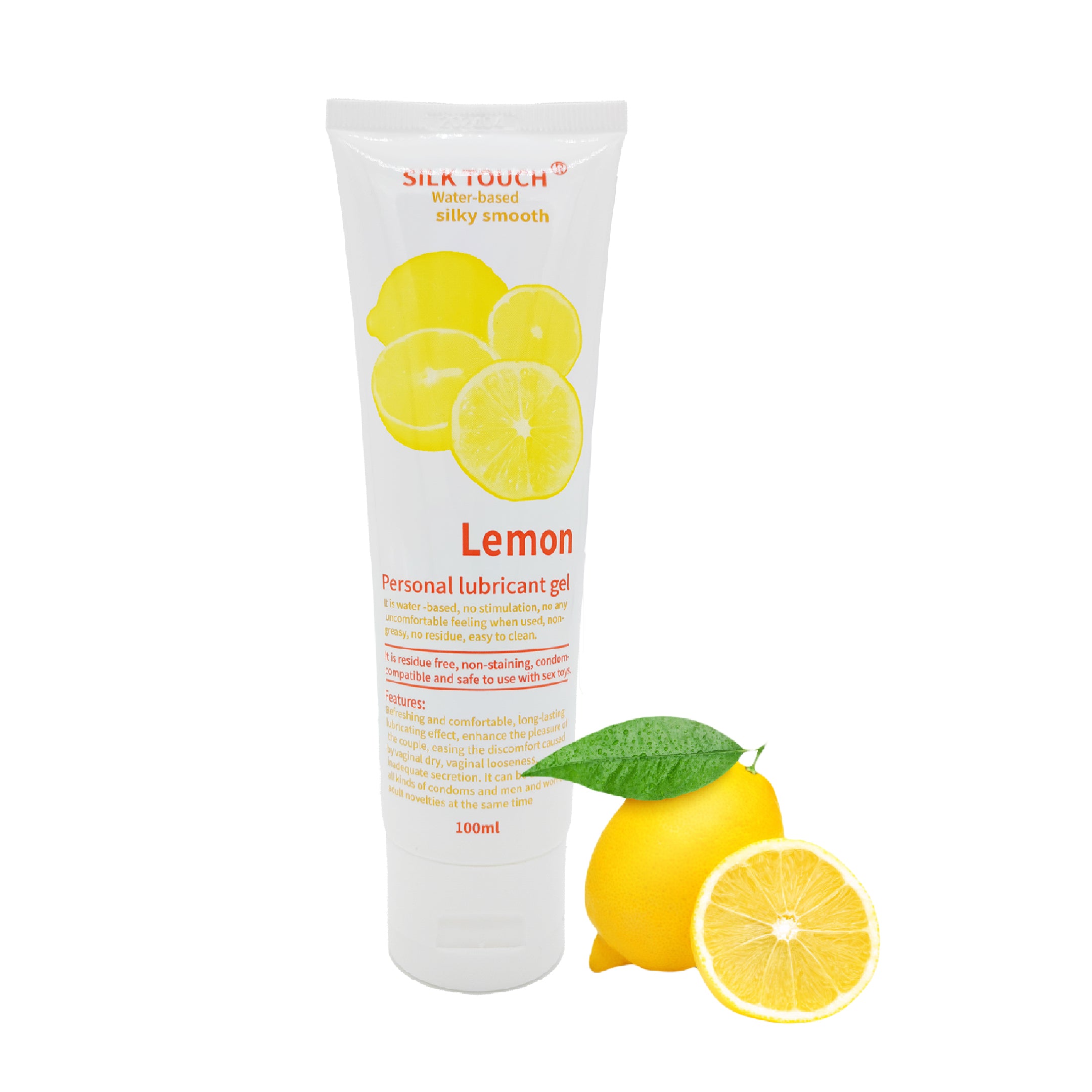 Lubricante base de agua sabor Limón 100ml
