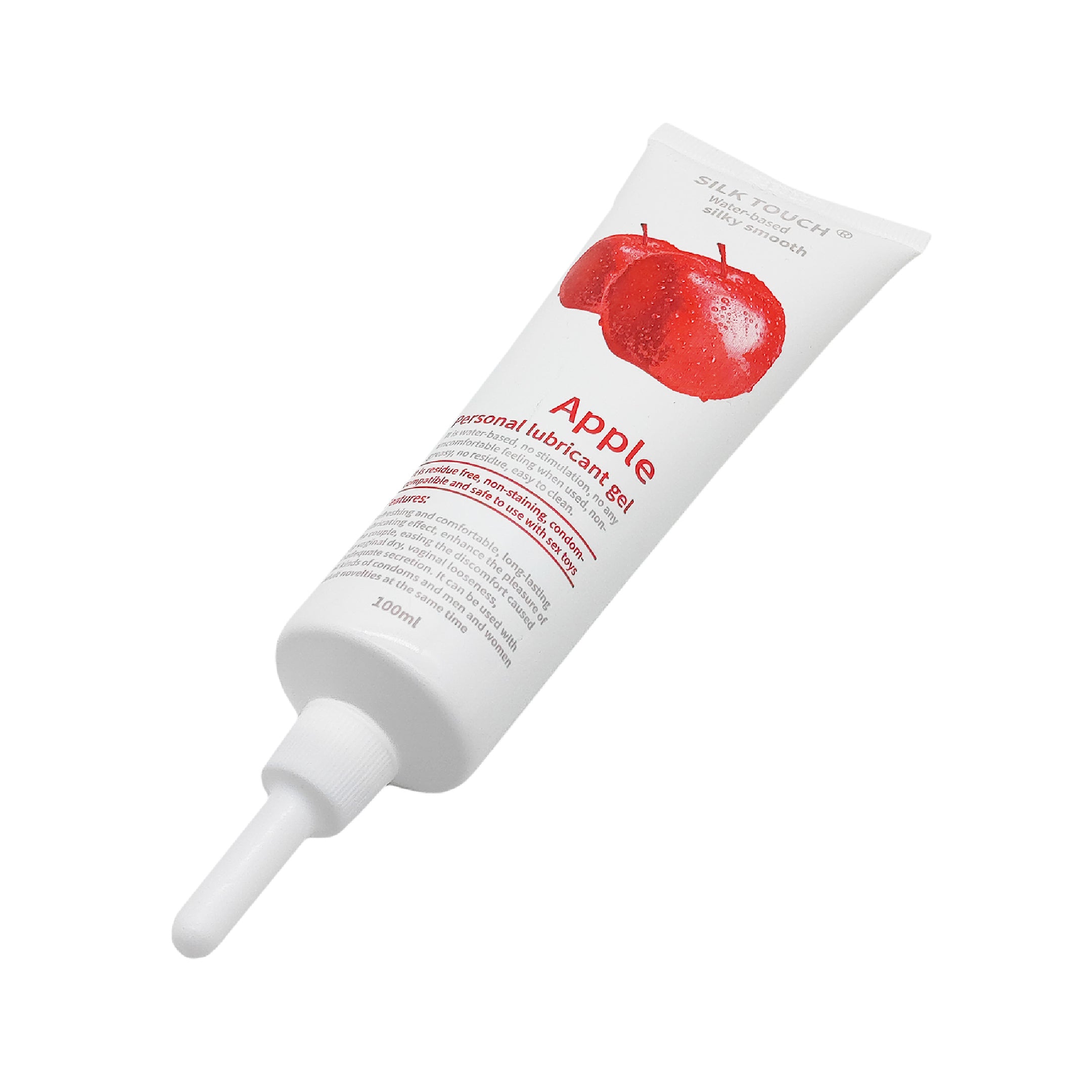 Lubricante base de agua sabor manzana 100ml
