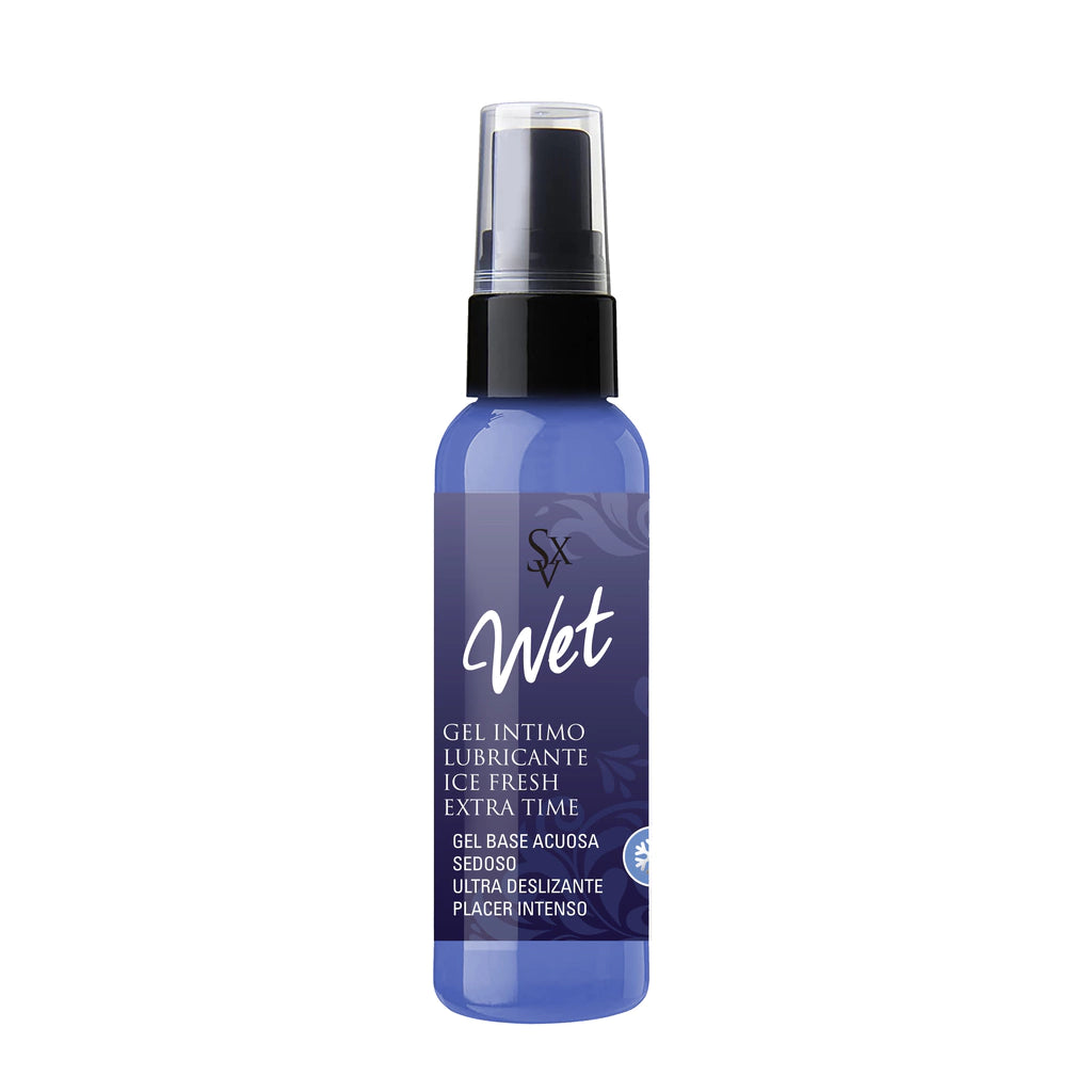 Wet Gel Lubricante Ice Fresh EXTRA TIME Contenido: 75 ml.