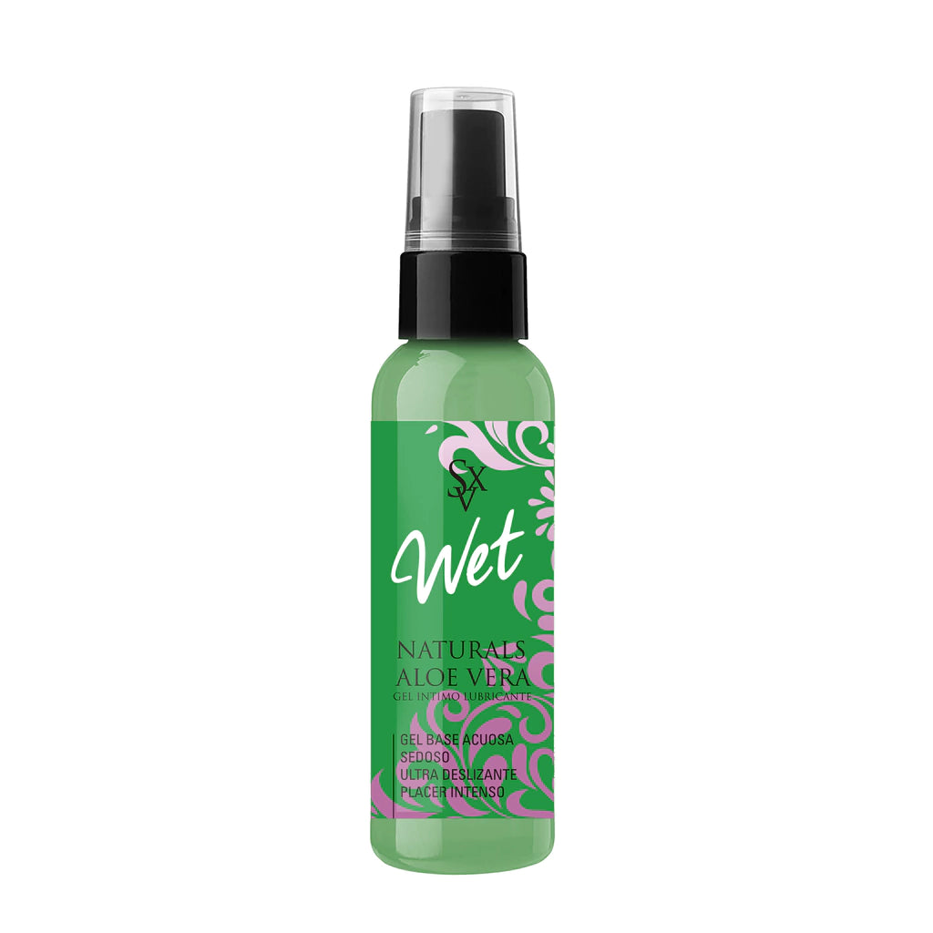 Wet Gel Lubricante Naturals Aloe Vera Contenido: 75 ml.