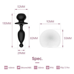 Plug anal vibrador Magic Bunny