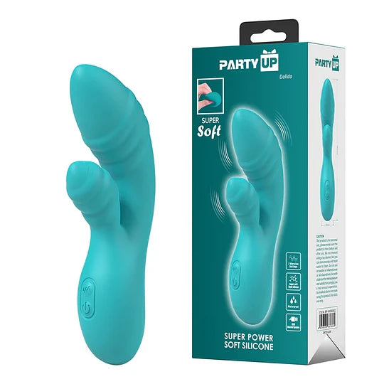 Vibrador Conejo DALIDA PARTY UP – Superpotente, Recargable y Resistente al Agua