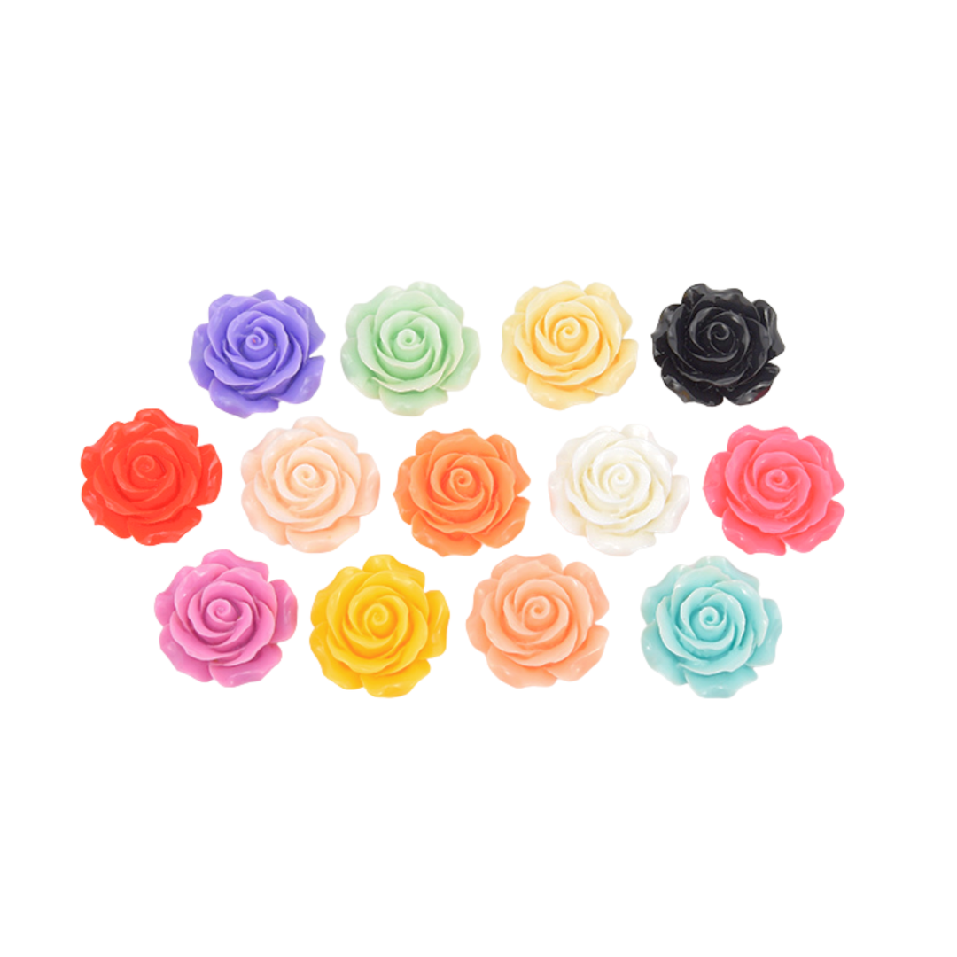 Plug metálico con joya Rosa Talla M JX-A059M