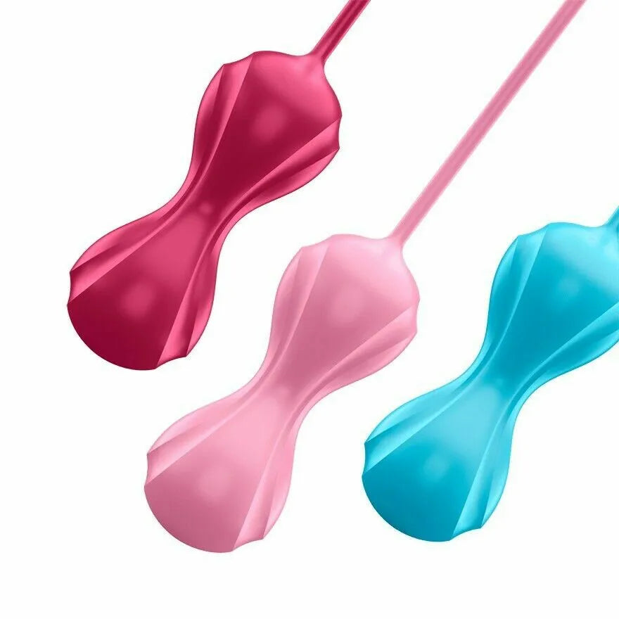 Set de 3 Satisfyer Power Balls Moved - ¡Descubre Placer y Fortalecimiento!