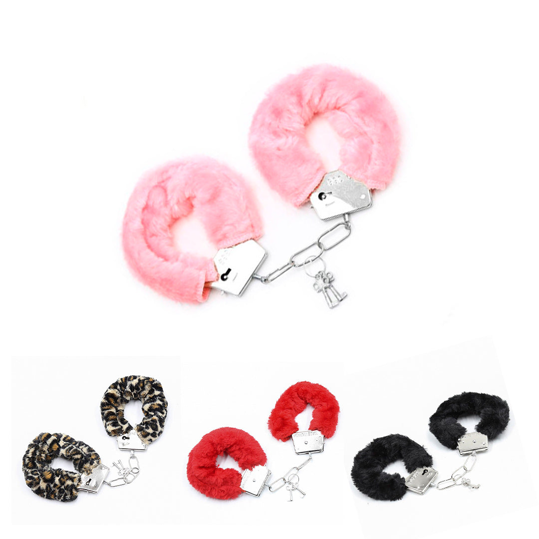 Esposas de peluche colores dependen de stock