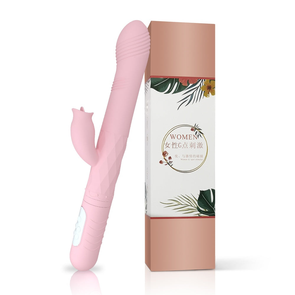 Vibrador con 4 formas de estimular