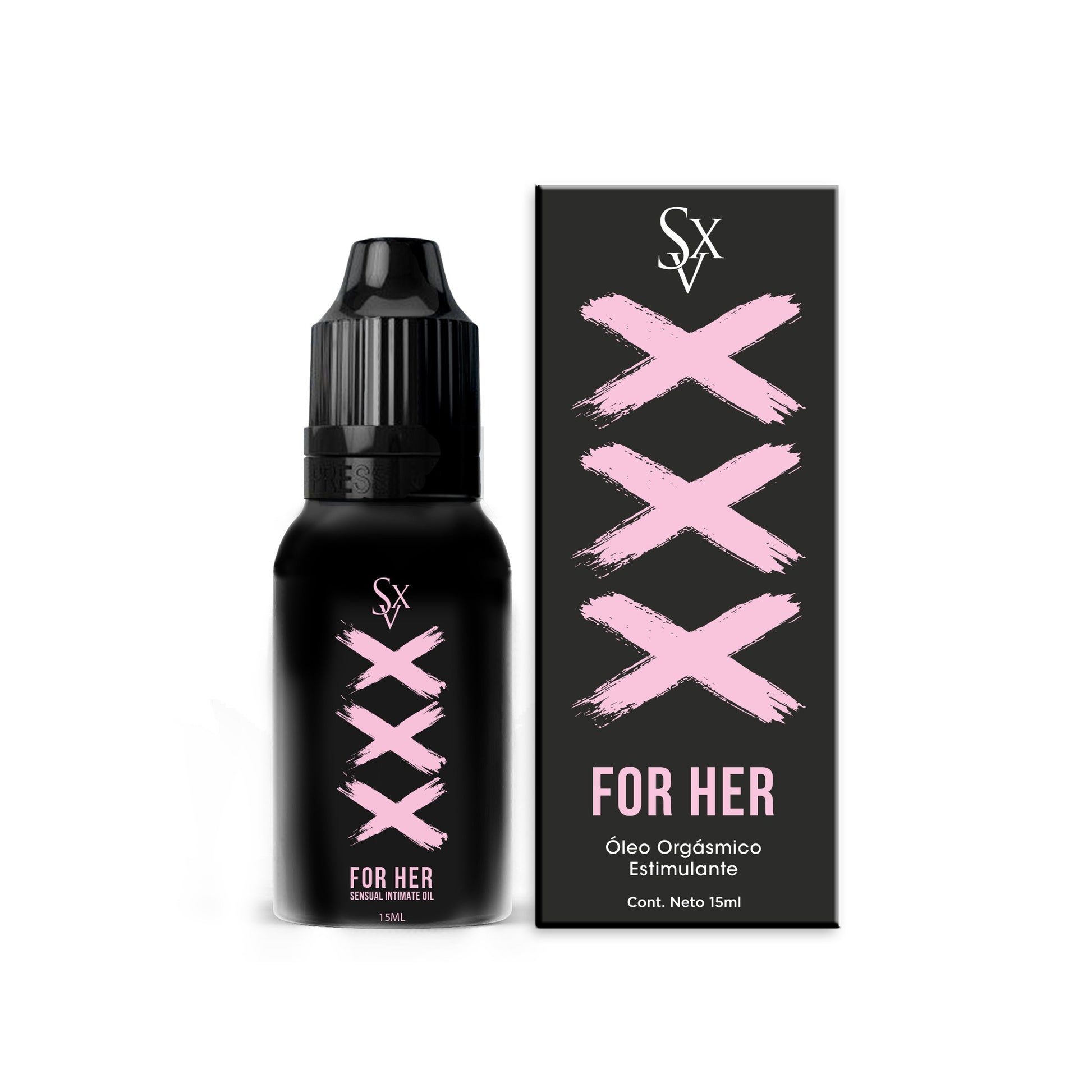 Óleo orgásmico estimulante XXX FOR HER
