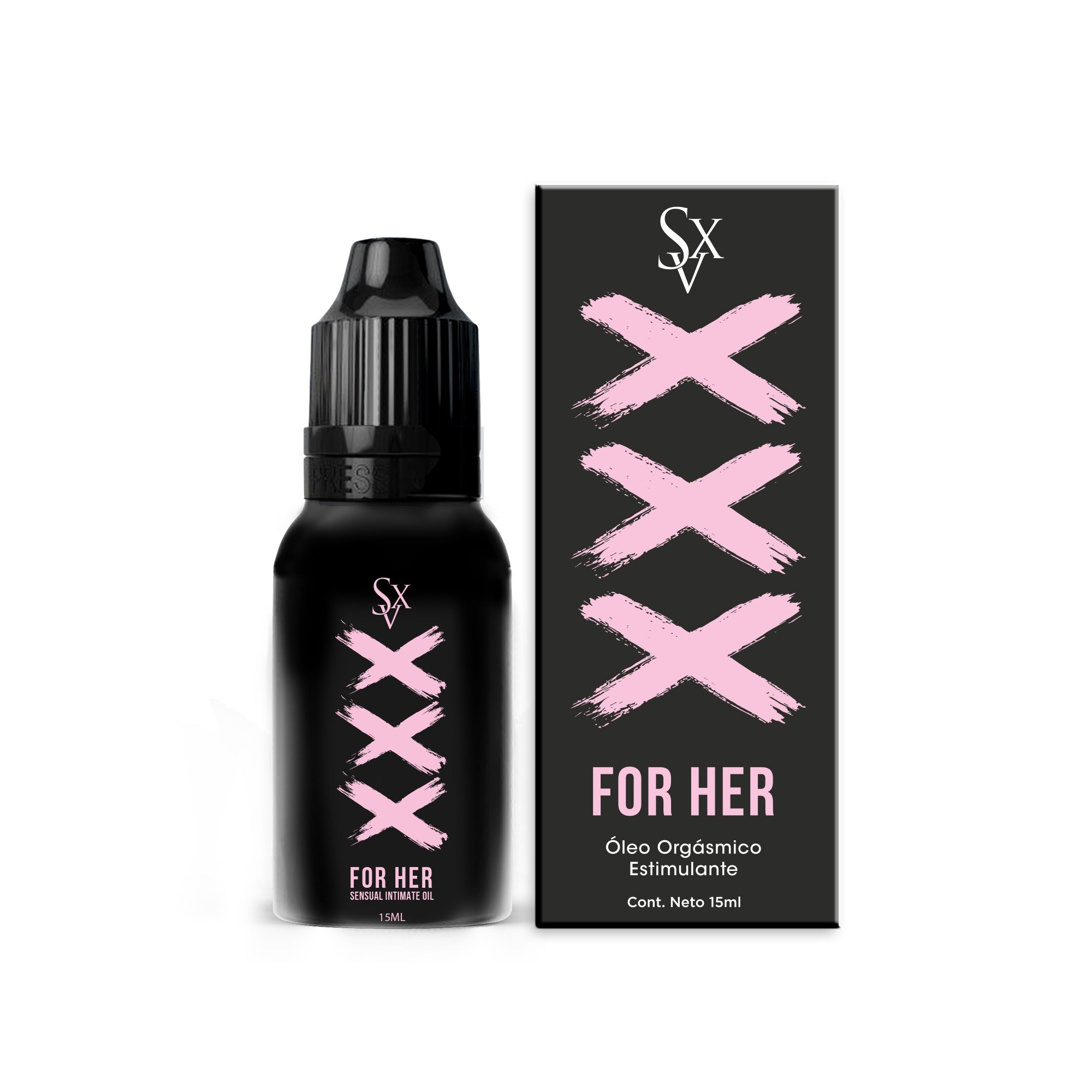 Óleo orgásmico estimulante XXX FOR HER