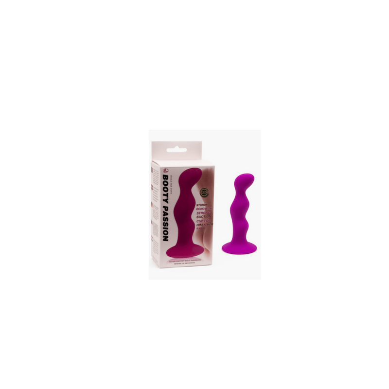 Plug anal con base de succión