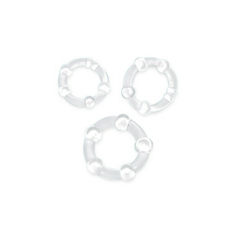 Set Anillos Perlas