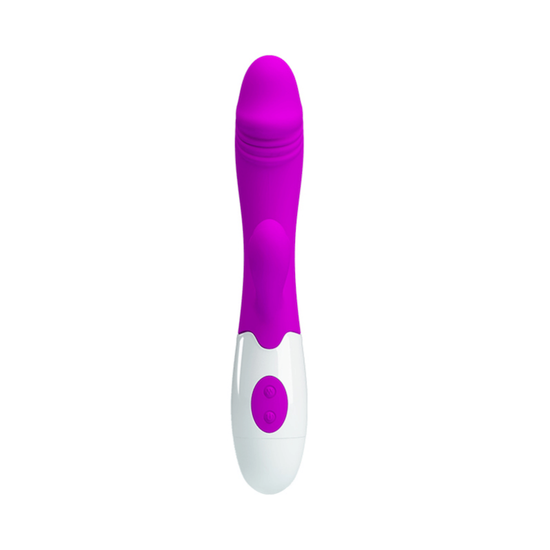 Vibrador Snappy con 30 funciones y estimulador