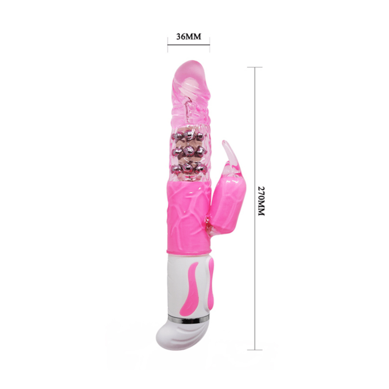 Vibrador Speed con Rotación y 12 Velocidades dimensiones