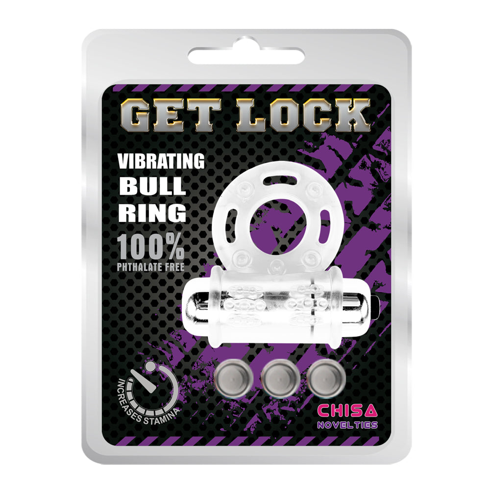 Anillo vibrador BullBlue Getlock