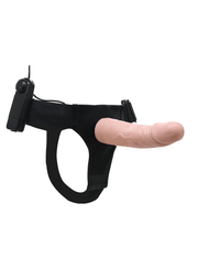 Arnés Funda con Dildo Vibrador vista en perspectiva