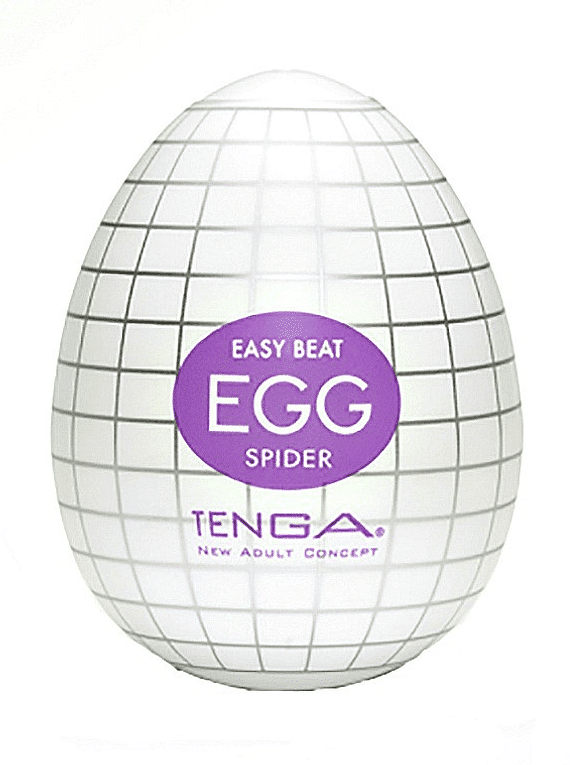 Estimulador Masculino Tenga Eggs diseño morado