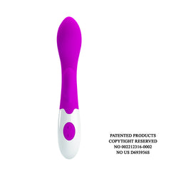 Vibrador con Estimulador de Clítoris Brighty patente