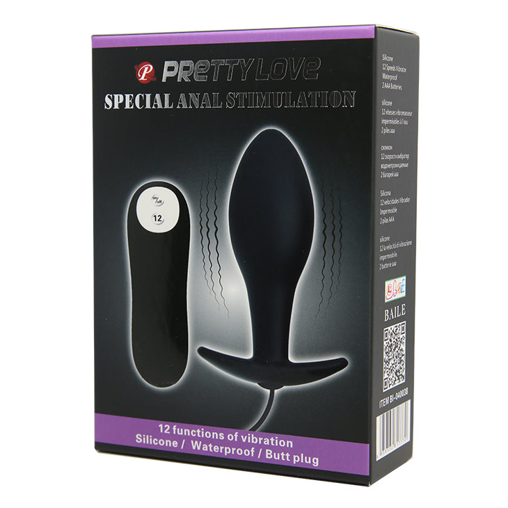 Caja Plug Anal Vibrador