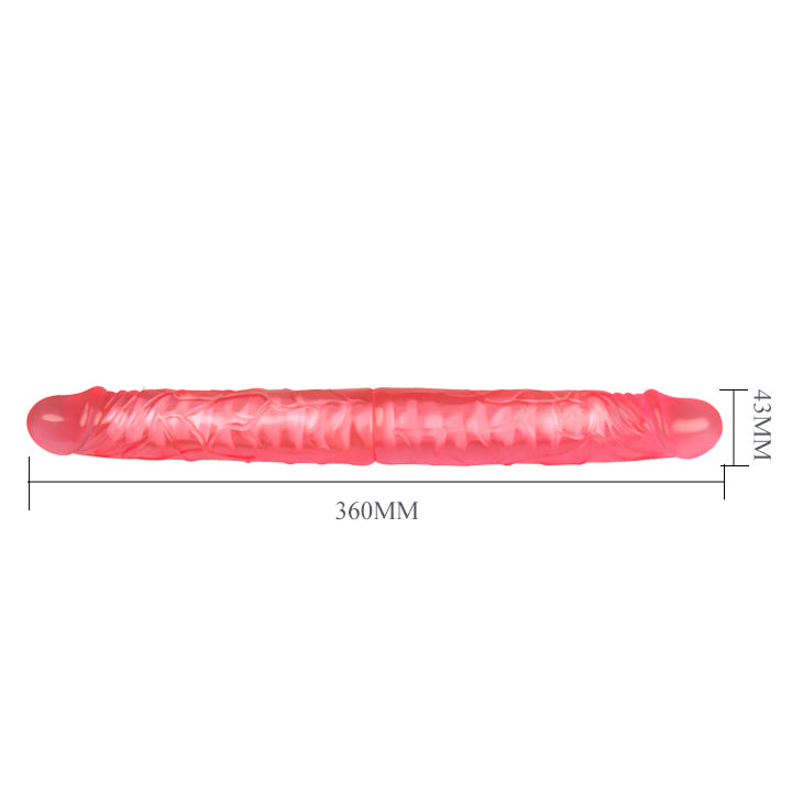 Consolador Doble Flexible dimensiones