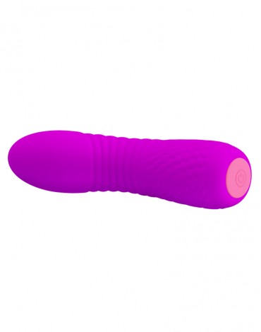 Vibrador Abner Recargable USB con 12 Funciones vista lateral
