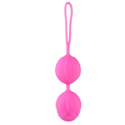 Bolas Kegel de silicona color rosado