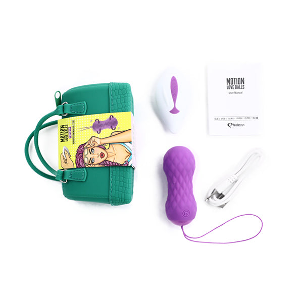Bolita Vibradora Twisty con control remoto