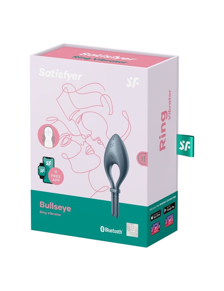 Anillo Vibrador Satisfyer con App Bullseye