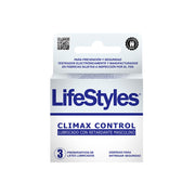 Preservativos con Retardante Climax Control Lifestyles pack de 3