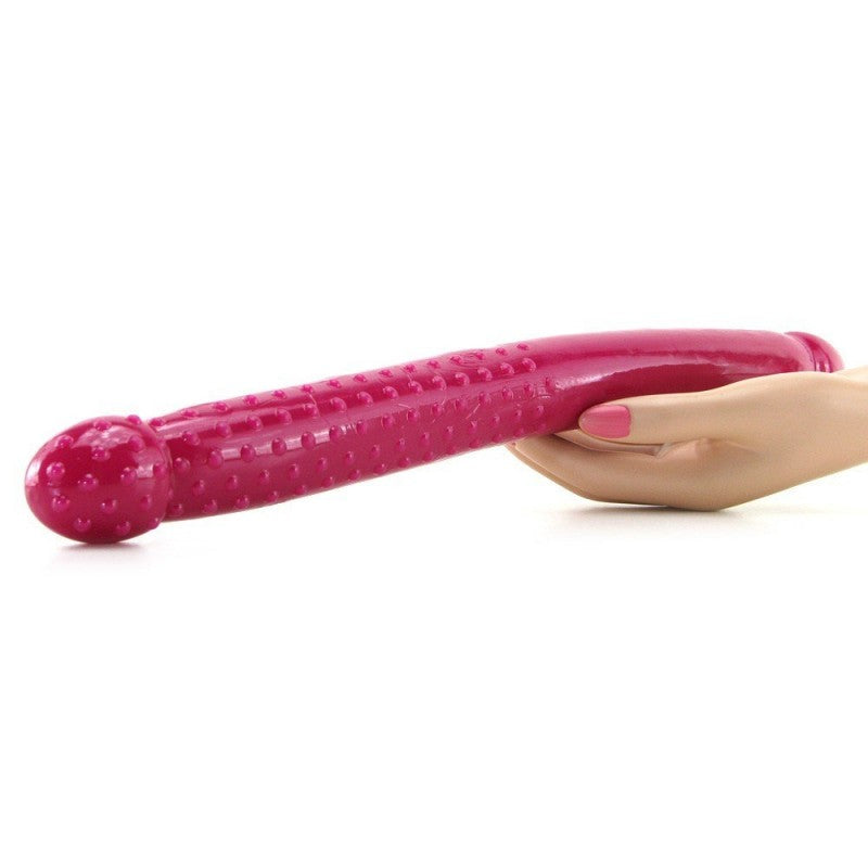 Consolador Doble Flexible De Silicona 40 cm