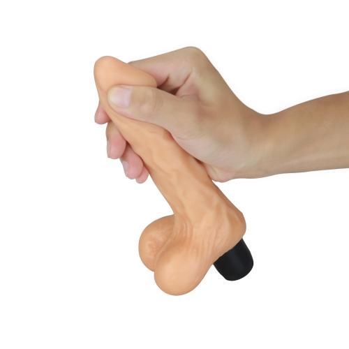 Vibrador Real Feel de 20 cm con punta apretada