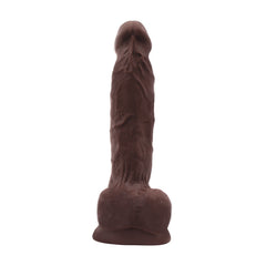 Dildo consolador Real Flatterer brown 18,5 cm