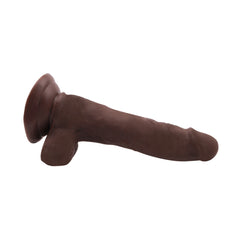 Dildo consolador Real Flatterer brown 18,5 cm