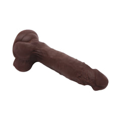 Dildo consolador Real Flatterer brown 18,5 cm