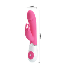 Vibrador Conejo Gene 30 Vibraciones dimensiones